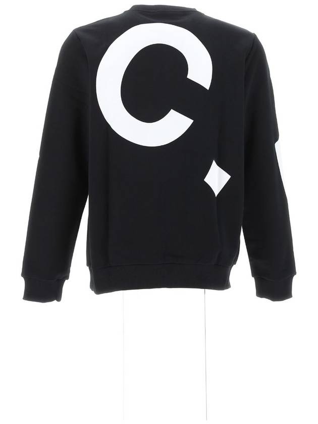 Cory Big Logo Cotton Sweatshirt Black - A.P.C. - BALAAN 3