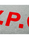 Red VPC Logo Long Sleeve Sweatshirt Grey - A.P.C. - BALAAN 5