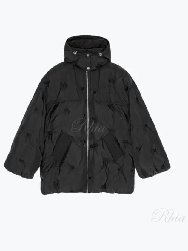 Tech Oversized Puffer Padding Black - GANNI - BALAAN 2