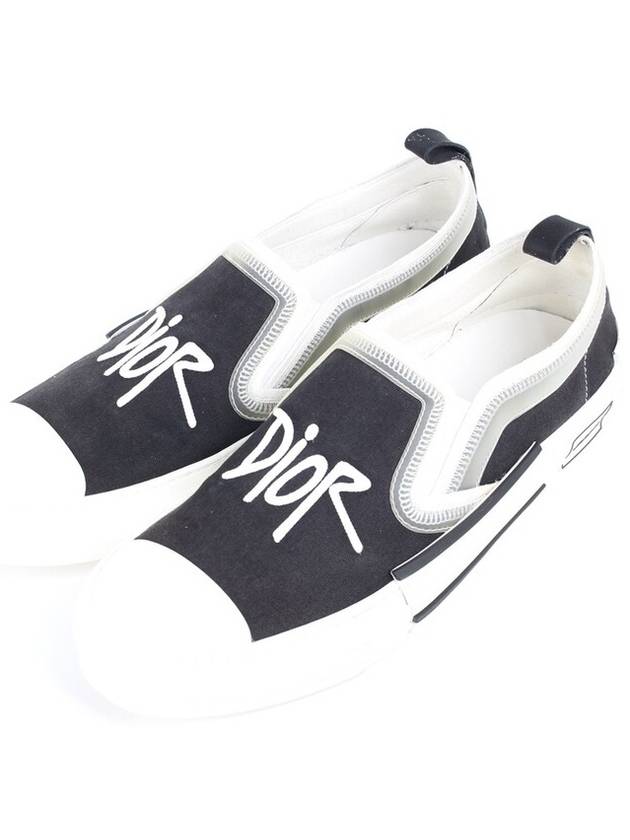 John Stussy Logo Slip On 43 280 - DIOR - BALAAN 1