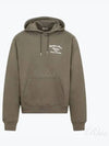 Atelier Logo Cotton Fleece Hoodie Khaki - DIOR - BALAAN 2