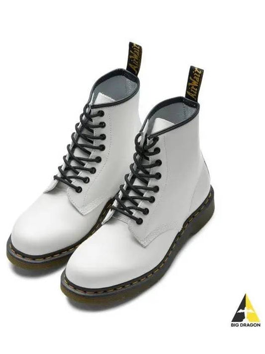 Women's 1460 8 Hole Nappa Walker Boots White - DR. MARTENS - BALAAN 2