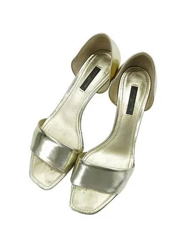 Smith Market used luxury goods gold sandals women s shoes - LOUIS VUITTON - BALAAN 5