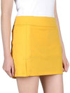 Short Skirt GWSD07897 I040 Yellow - J.LINDEBERG - BALAAN 4