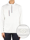 Men's Golf Daytona Tech Interlock Slim Fit Pullover Long Sleeve T-Shirt White - G/FORE - BALAAN 2