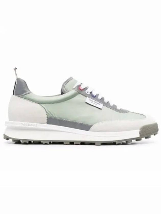 Tech Runner Low Top Sneakers Green - THOM BROWNE - BALAAN 2