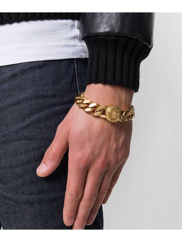 Medusa Chain Bracelet Gold - VERSACE - BALAAN 3