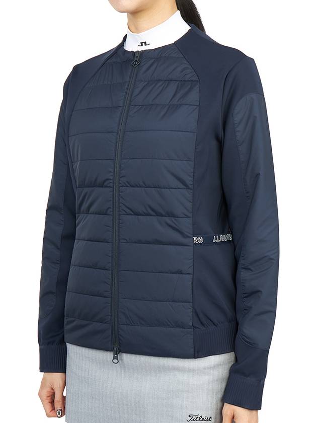 Women's Keisha Golf Padded Jacket Navy - J.LINDEBERG - BALAAN 4