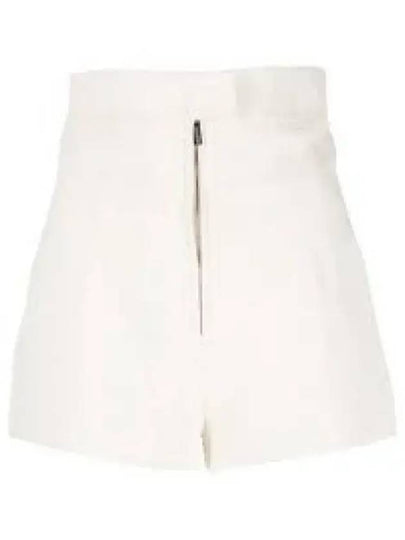 Le Short Areia High-Waisted Mini Shorts Off White - JACQUEMUS - BALAAN 2