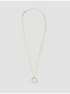 Ring Pendant Necklace Gold - MAISON MARGIELA - BALAAN 1