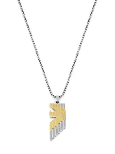 Stainless Steel Necklace Silver - EMPORIO ARMANI - BALAAN 2