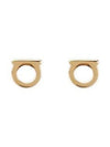 Gancini Small Earrings Gold - SALVATORE FERRAGAMO - BALAAN 2