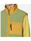 Men's Synchilla Fleece Vest Green - PATAGONIA - BALAAN 3