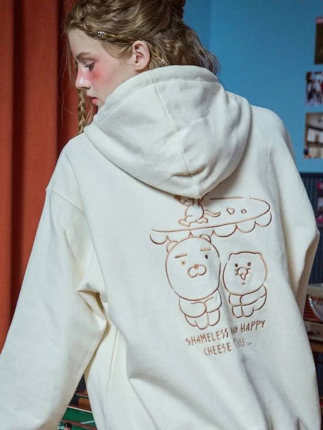 CPGN Kakao Friends CHEESE THiEF Hood Zip up Cream - CPGN STUDIO - BALAAN 2