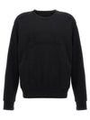 Logo Detail Crew Neck Sweatshirt Black - GIVENCHY - BALAAN 2