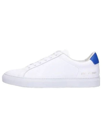Blue Tab Retro Low Sneakers White - COMMON PROJECTS - BALAAN 1