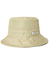 Women's Logo Bucket Hat Beige - GANNI - BALAAN 3