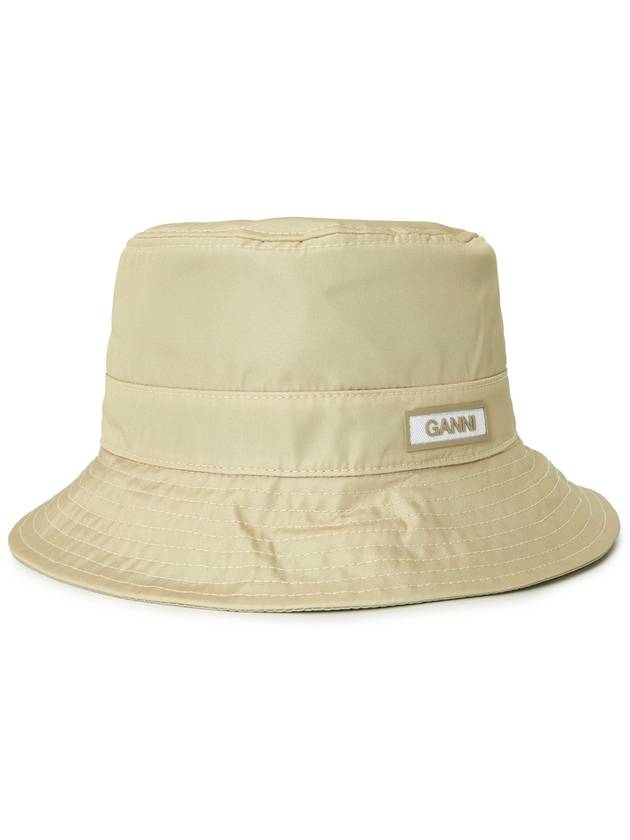 Women's Logo Bucket Hat Beige - GANNI - BALAAN 3