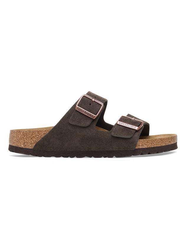 Arizona Suede Slippers Brown - BIRKENSTOCK - BALAAN 1