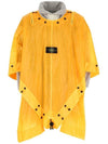 Men's Logo Patch Liner Ripstop Cape Raincoat Yellow - STONE ISLAND - BALAAN 1