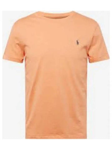 Custom slim crewneck t shirt orange 1279902 - POLO RALPH LAUREN - BALAAN 1