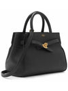 Small Belted Bayswater Tote Bag Black - MULBERRY - BALAAN 3