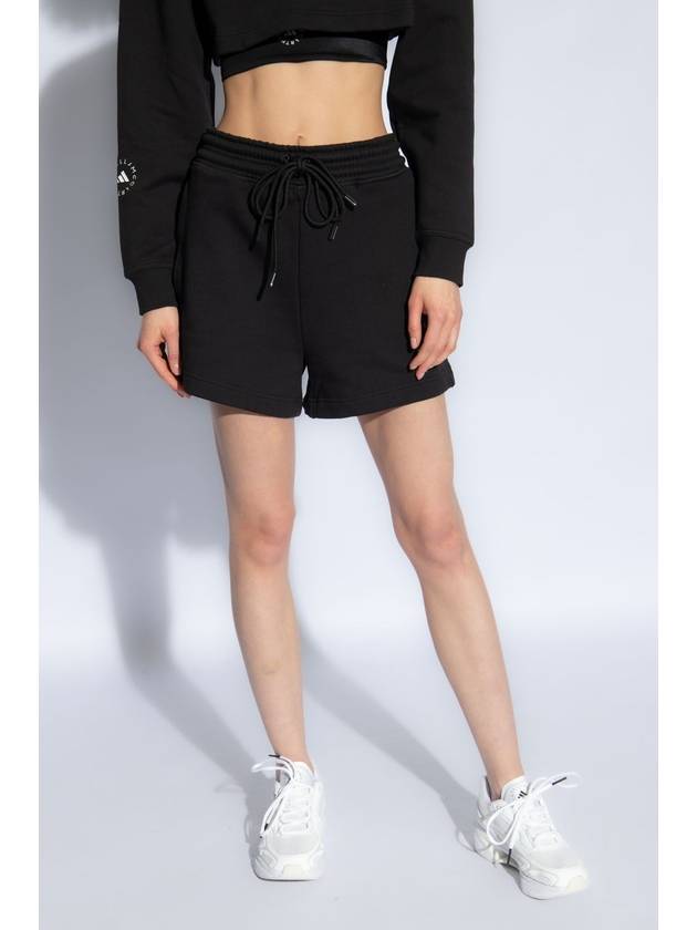 by Stella McCartney short pants IK9093 BLACK - ADIDAS - BALAAN 4