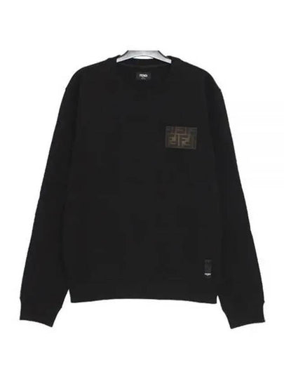 Jersey Sweatshirt Black - FENDI - BALAAN 2