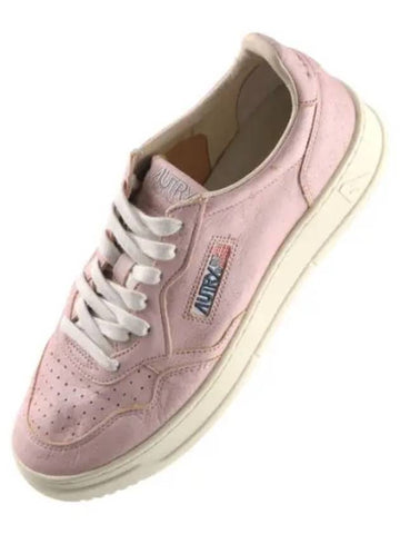 Medalist Raw Leather Sneakers Women s - AUTRY - BALAAN 1