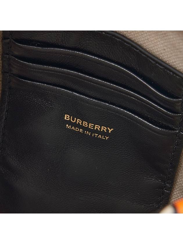 monogram print bucket bag - BURBERRY - BALAAN.