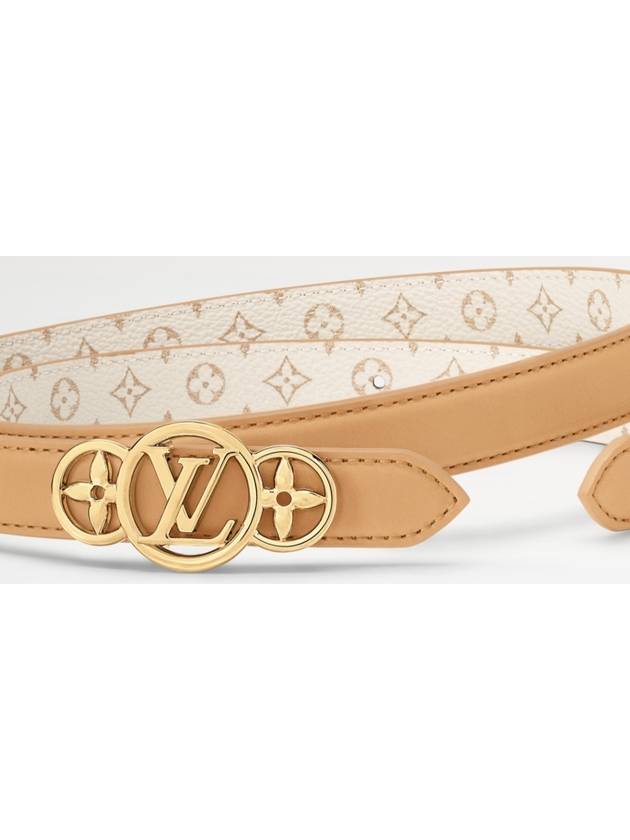 LV Trio 20mm Reversible Belt Dune M8481W - LOUIS VUITTON - BALAAN 3