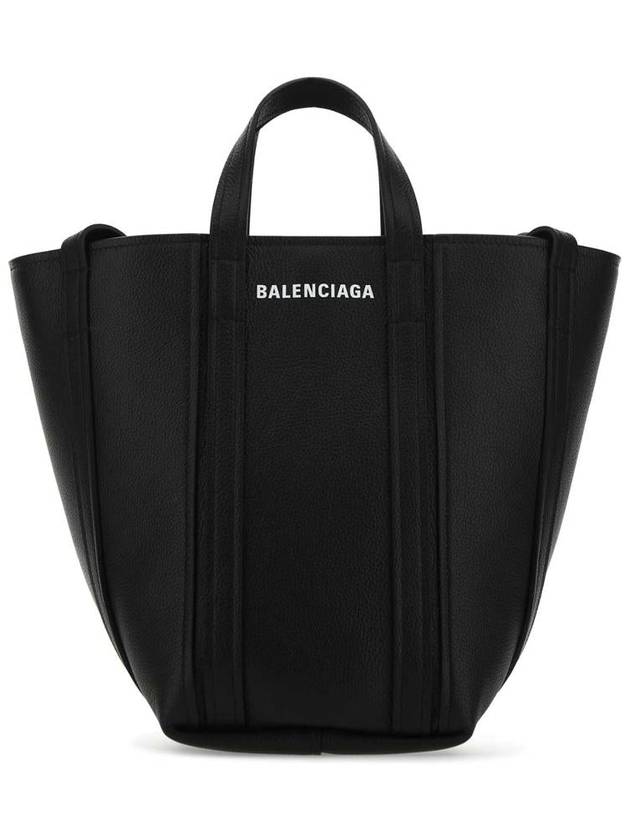 Calfskin Everyday Tote Bag Black - BALENCIAGA - BALAAN 2