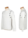 Multi Star Sweatshirt White - NEIL BARRETT - BALAAN 1