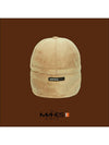 Logo ball cap earmuff cap Orange label suede fleece earmuff cap EC00736 - MAHES - BALAAN 3