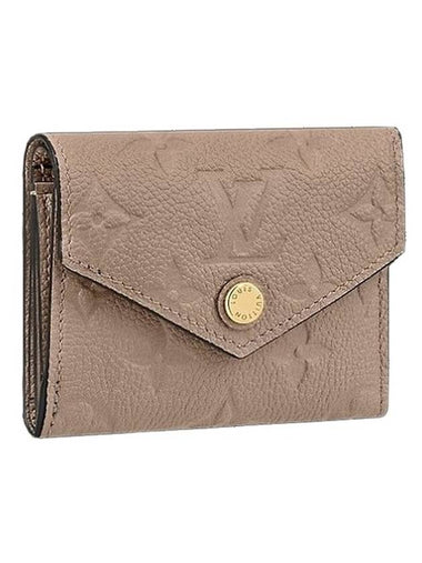 Women's Zoe Monogram Empreinte Half Wallet Grey - LOUIS VUITTON - BALAAN 1