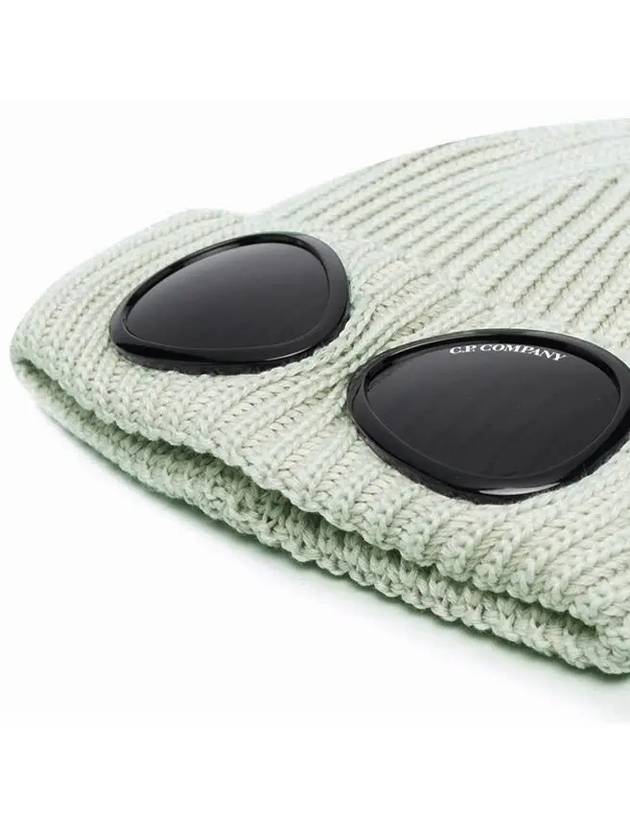 Goggles Merino Wool Beanie Grey - CP COMPANY - BALAAN 4