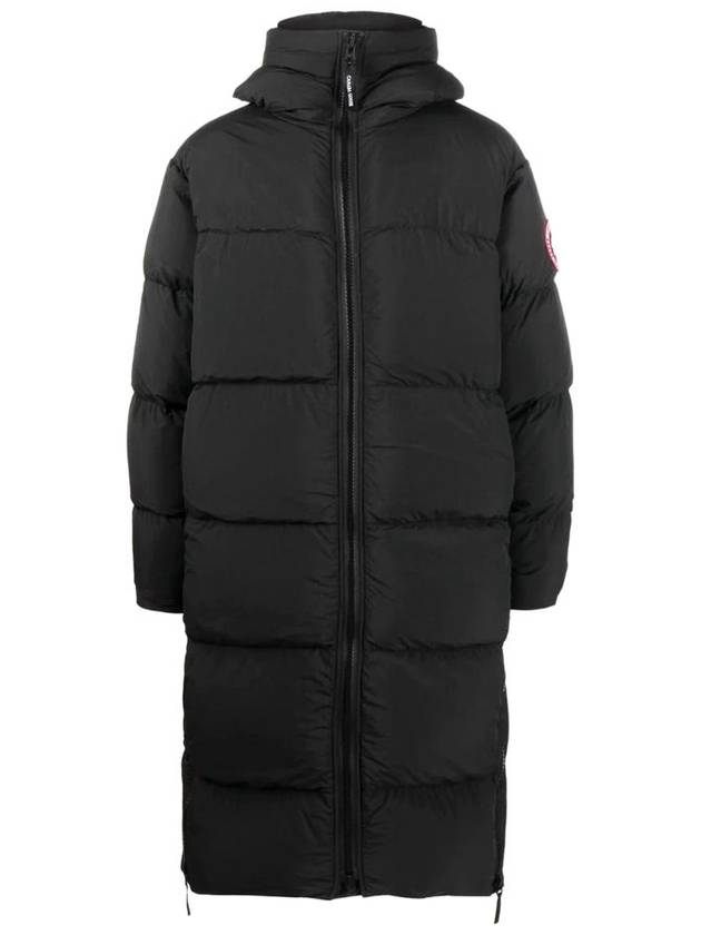 Lawrence Puffer Long Padding Black - CANADA GOOSE - BALAAN 2