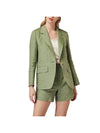 Lauren One Button Linen Jacket - RS9SEOUL - 1