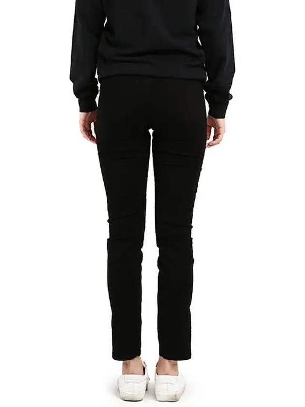 J Brand CROPPED ZIP Zipper Skinny Black 83520K120 - J BRAND - BALAAN 6