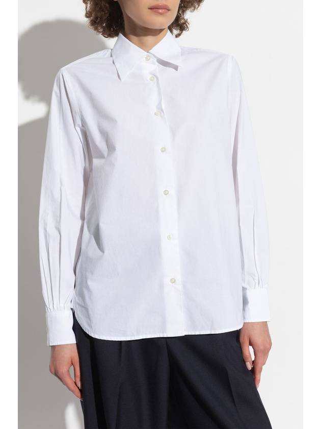 Officine Generale Cotton Shirt, Women's, White - OFFICINE GENERALE - BALAAN 3