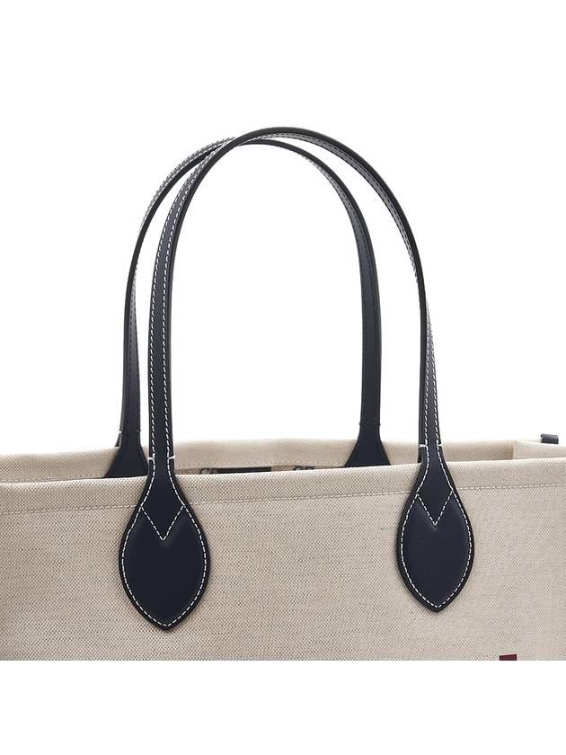 Print Medium Canvas Tote Bag Beige Black - GUCCI - BALAAN 9