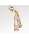 Mix And Straps Silk Scarf Light Pink - LOUIS VUITTON - BALAAN 4