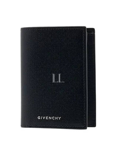 4G Classic Leather Half Wallet Black - GIVENCHY - BALAAN 2