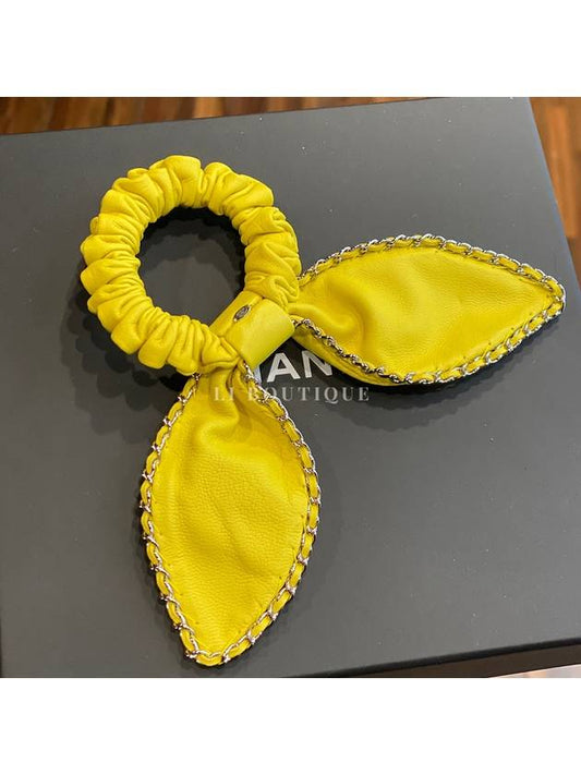 Ribbon Bunny Hairband Gopchang Summer Yellow - CHANEL - BALAAN 2