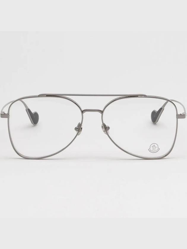 Eyewear Aviator Eyeglasses Silver - MONCLER - BALAAN 6