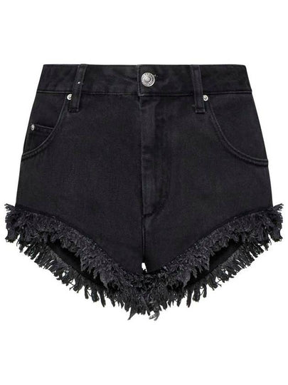 Short Pants SH0033FBB1H04I02FK FADED BLACK - ISABEL MARANT - BALAAN 2