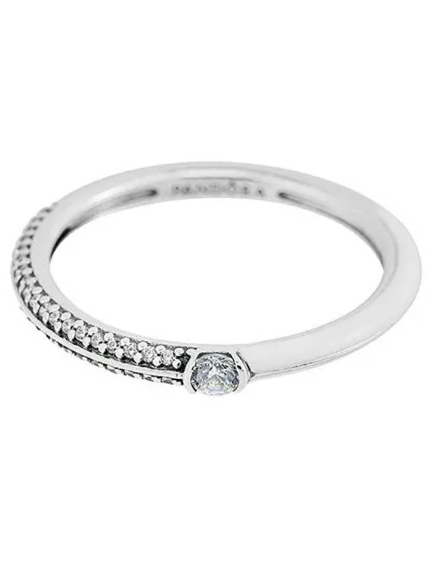 Me Pave White Dual Ring Silver - PANDORA - BALAAN 2