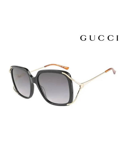 Eyewear Square Sunglasses Black - GUCCI - BALAAN 2