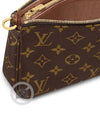 Pochette Accessoires Chain Monogram Shoulder Bag Brown - LOUIS VUITTON - BALAAN 4