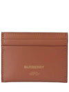 Horseferry Logo Card Wallet Brown - BURBERRY - BALAAN.